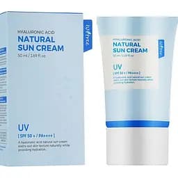 Крем сонцезахисний IsNtree Hyaluronic Acid Natural Sun Cream SPF 50+ PA++++ 50 мл