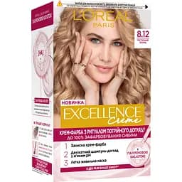 Фарба для волосся L’Oréal Paris Excellence Creme відтінок 8.12 містичний блонд 176 мл (A9949700)