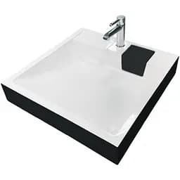 Раковина накладная Adamant WASHER NEW, квадратная (4824296202903)