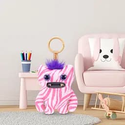 М'яка іграшка-брелок Fuggler Baby Pinkles Бебі Смугляшко 8 см (15759A) - мініатюра 3