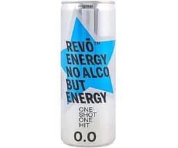 Revo Energy Original, 0.25 л, Напій енергетичний безалкогольний, Рево Енерджі