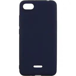 Чохол-накладка Toto 1 mm Matt TPU Case Xiaomi Redmi 6A Navy Blue