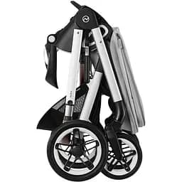 Коляска Cybex Talos S Lux SLV Lava Grey з бампером сіра (522002589) - мініатюра 6