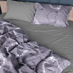 Простыня MirSon Сатин 22-1389 Loving Hearts 220x240 см (2200010563436)