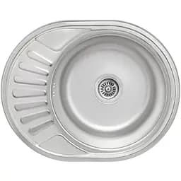 Кухонная мойка Brinex 5745 0,8 мм, врезная BRIN5745MDEC08