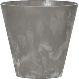Горщик для квiтiв Prosperplast Tubus Effect круглий, 200 мм, маренго мармуровий (66022-425)