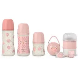 Набір подарунковий Suavinex Bonhomia, 7 предметів, рожевий (308030)
