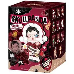 Игрушка-сюрприз Pop Mart Skullpanda Серия Tell Me What You Want с коллекционной фигуркой (SPTW-01)