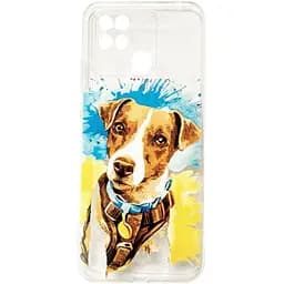 Чохол-накладка Toto TPU Case Патриотический Дизайн Пес Патрон Xiaomi Redmi 10C Clear