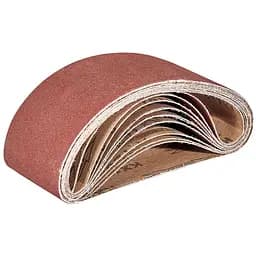Лента шлифовальная Vitals 75х457 мм з. 120, 10 шт. коричневая (173566)