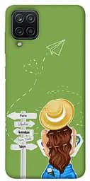 Чохол Demsky Travel girl для Samsung Galaxy A12