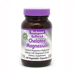 Витамины и минералы Bluebonnet Nutrition Buffered Chelated Magnesium, 60 вегакапсул