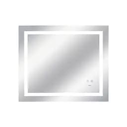 Дзеркало Qtap Mideya 800x700 з LED-підсвічуванням Touch, з антизапотіванням, з диммером яскравості Reverse QT2078NCF8070W - мініатюра 4