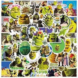 Стикерпак GeekLand Shrek 50 штук