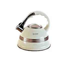 Чайник со свистком Edenberg EB-1958 3л кремовый