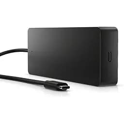 Док-станція USB3.1 Type-C - HDMI/USB 3.0x2/Type-Cx2/DP/RJ45/Ethernet чорна HP (50H55UT)