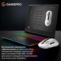 Миша GamePro Genesis Winner White (GM079W) U1 - мініатюра 7