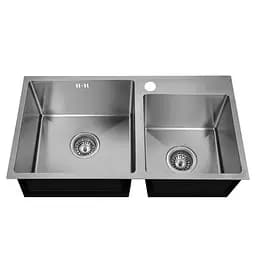 Кухонна мийка Mixxus MX7843-220x1.0-Satin MX0564, Нержавіюча сталь