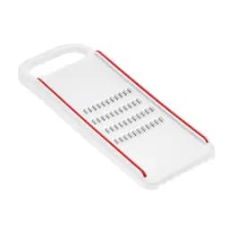 Терка пластмассовая для морковки по-корейски и для нарезки соломкой овощей 26.5х10 см, Kitchette Белый 86818