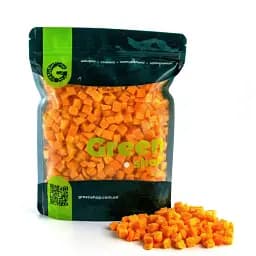Заморожений гарбуз Green Shop кубиком 500 г