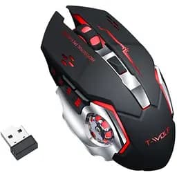 Миша бездротова ігрова з підсвічуванням Sundy Q13 Black (528)