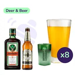 Коктейль Deer & Beer (набор ингредиентов) х8 на основе Jagermeister