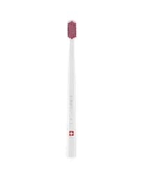 Зубна щітка Curaprox Velvet 12460 біла з бордовим - мініатюра 2