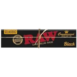 Папір для самокруток Raw Black Ultra Thin Connoisseur King Size