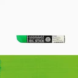 Фарба олійна у формі пастелі Sennelier Oil Stick, 38 мл, S3, Неоновий зелений (Neon Green) - мініатюра 2