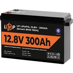 Аккумулятор LogicPower LiFePO4 12V 12.8V/300Ah/3840Wh (30383) [125765]