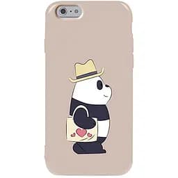 Чехол-накладка Toto Pure TPU 2 mm Print Case Apple iPhone 6/6s #69 Pandabag Stone