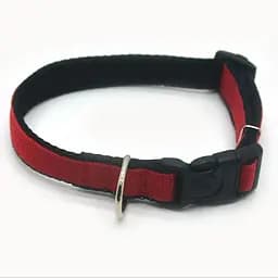 Ошейник для собак Zoo-hunt Стиль 2,0 см 25-38 см капроновый красно-черный