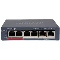 Комутатор Hikvision (DS-3E0106P-E/M)