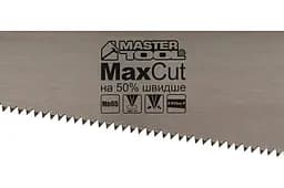 Ножівка ручна MasterTool по дереву 400 мм 4T х 1"х 2D подвійне заточування - мініатюра 2
