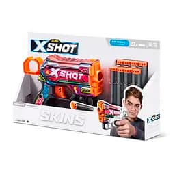 Швидкострільний бластер Zuru X-Shot Skins Menace Mercenary 8 патронів (36515P) - мініатюра 3