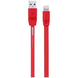 Кабель Remax Full Speed Lightning 1M Red