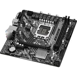 Материнська плата ASRock H610M-HVS/M.2 R2.0 (1700/H610, 2xDDR4, 1xPCIex16, HDMI/VGA, 4xSATAІІІ, M.2, GLan, 7.1ch, mATX) - мініатюра 3