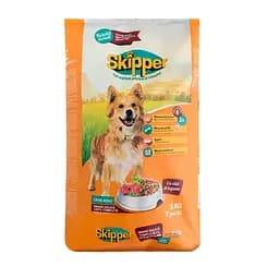 Сухой корм для собак Skipper, говядина и овощи, 3 кг (101102)