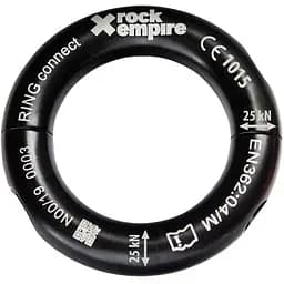 Карабін Rock Empire Ring Connect Black (1053-ZRC053.000+0000W0008000)