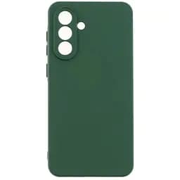 Чохол Silicone Cover з рамкою камери A Samsung Galaxy A36 5G Dark Green (36843_3609351)