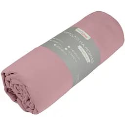 Простирадло на резинці Home Line трикотаж 200х160 см рожеве (155877)