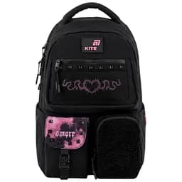 Рюкзак Kite Education teens 2587M Drama Queen Чорний (K26-2587M-2)