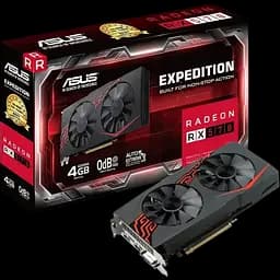 Видеокарта AMD Radeon RX 570 4GB Asus Expedition (EX-RX570-4G) Б/У