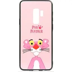 Чохол-накладка Toto Cartoon Print Glass Case Samsung Galaxy S9+ Pink Panther