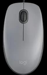 Миша Logitech M110 Silent-MID GRAY-USB-AKOYA