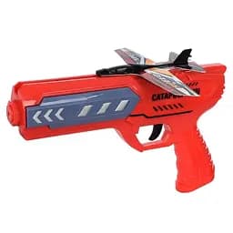 Іграшковий пістолет Aircraft з літачком, модель 77910, для дітей від 3 років, червоний