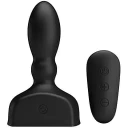 Анальная пробка Mr. Play Inflatable Anal Plug 11.8 см черный