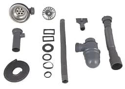 Кухонна мийка Brinex 3838 0,6 мм, врізна BRIN3835SAT06 - мініатюра 5