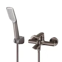 Смеситель для ванны с коротким изливом Koer KB-40028-07 KR5308 Графит