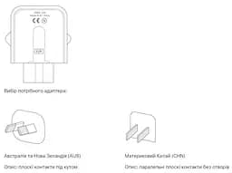 Комплект адаптерів Apple World Travel Adapter Kit (MD837) перехідники на всі розетки - мініатюра 8